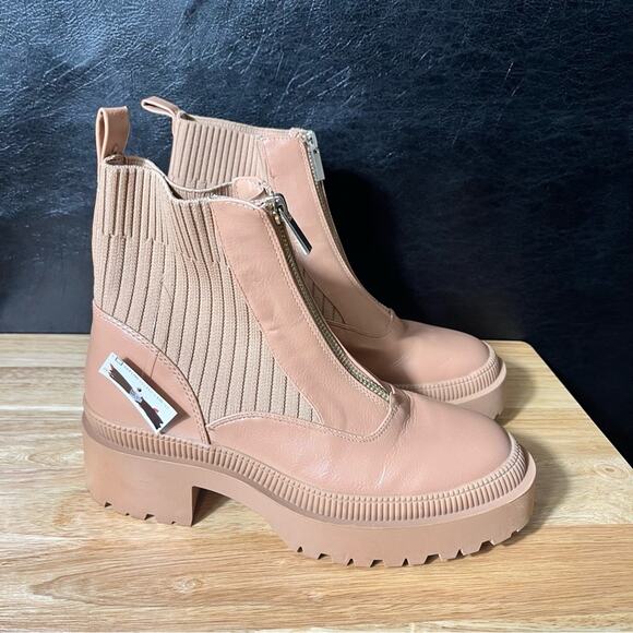 BCBGeneration Montana‎ Tan Ankle Boots Size 6.5 - Picture 1 of 14